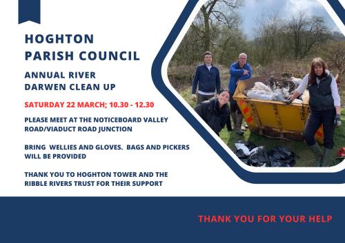 River Darwen Clean-Up: 22nd March 2025